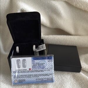 Elegant Silver Hoop Earrings